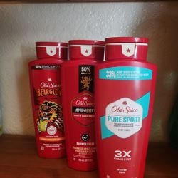 Old Spice Body Wash $5 Cada Uno 