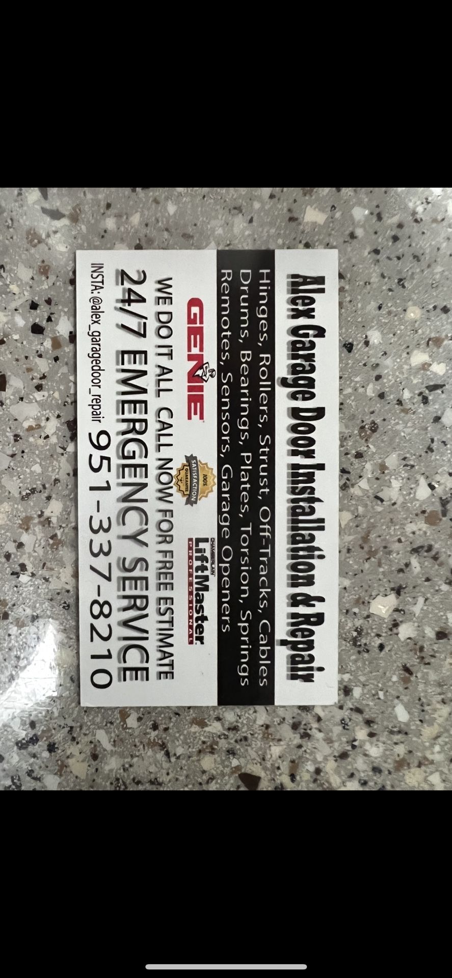 GARAGE DOORS SPRINGS