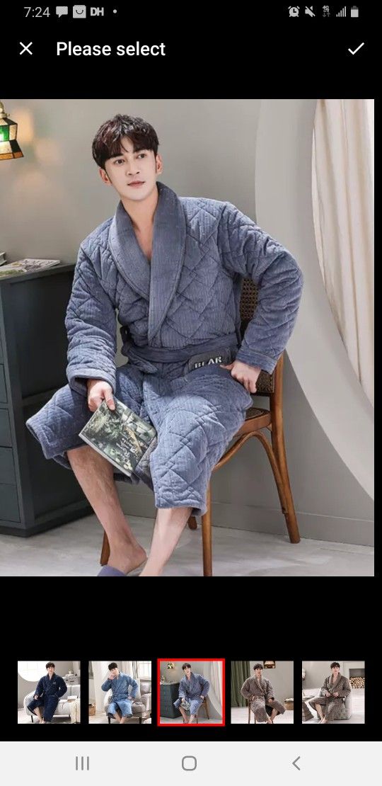 Winter Terry Bear winter Snorkel Robe XXL
