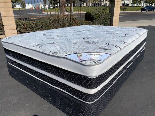 Full Ortho Bamboo Collection Pillow Top Mattress!
