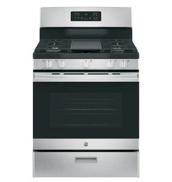 GE Gas stove stainless steel