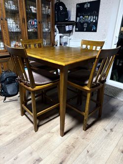 Table and chairs