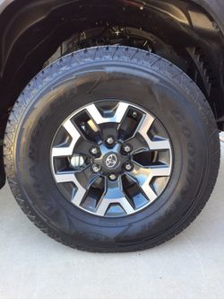 2017 Tacoma off-road wheels and tires
