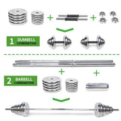 Dummbells-barbell Set 150lb. Adjustable Weight