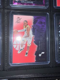 Topps Signature Class 2025-26 Cody Williams Utah Jazz #17 NBA #21/225 RC