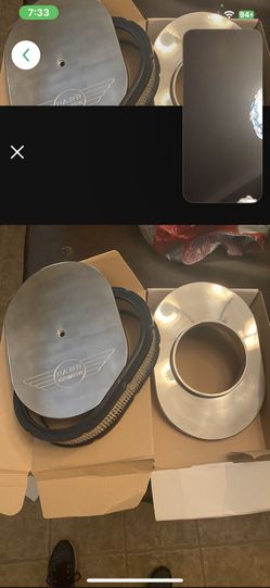 Parr Chrome Air Filter 