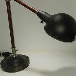 VintageDouble Jointed Adjustabe Heavy Desk Lamp Vintage $30