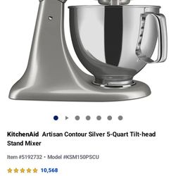 Kitchenaid Mixer 