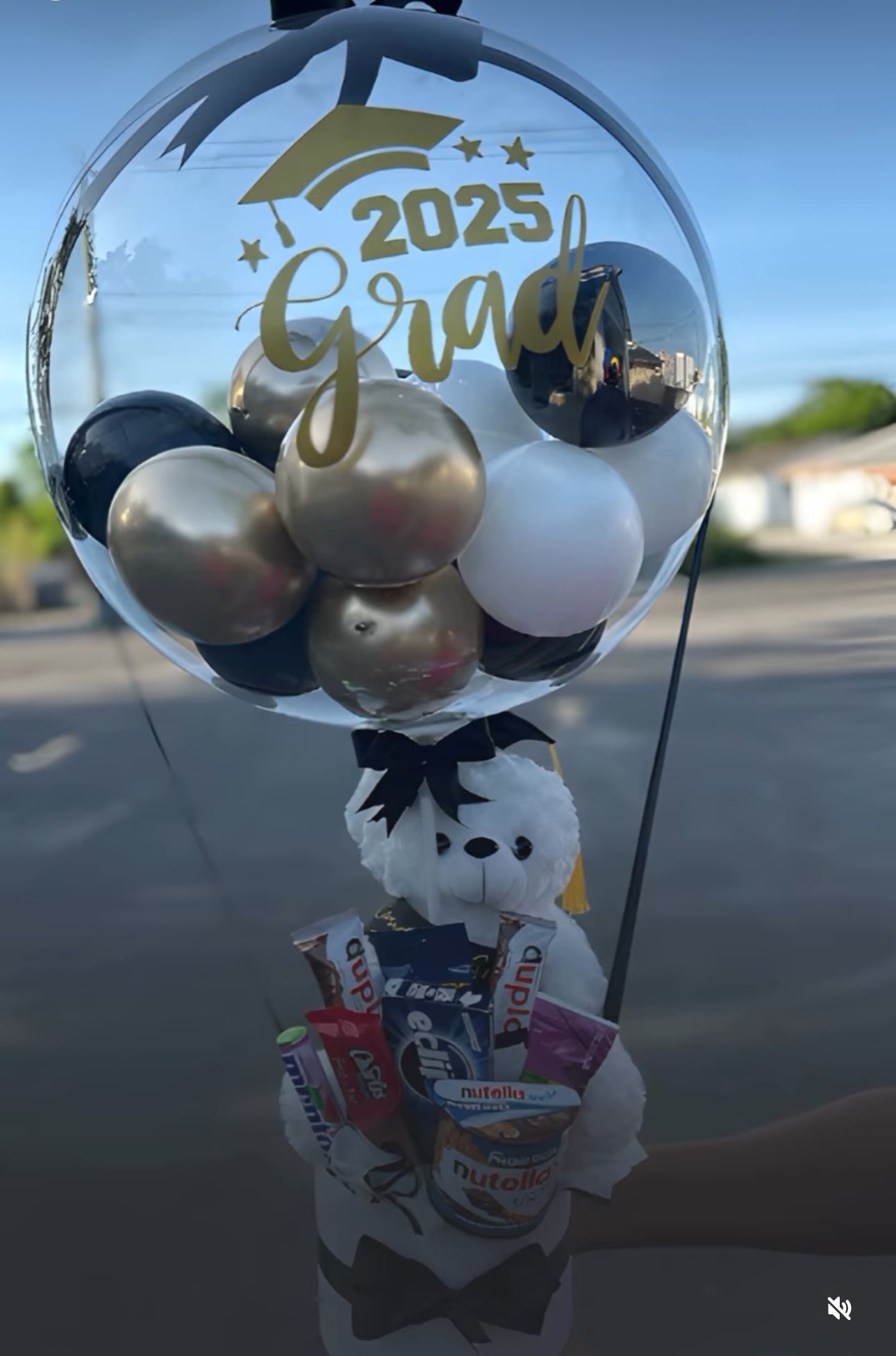 Grad Balloons - Gift - Graduation Box