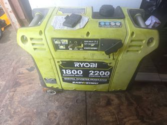 RYOBI    GENERADOR    WATTS2200