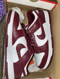 Dunks-maroon