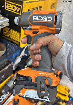 Ridgid 18v cordless impact with battery