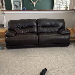Leather Couch