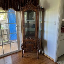 Vintage Glass Cabinet