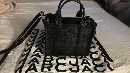 Marc Jacobs The Tote Bag Mini Black Leather