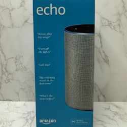 Amazon Echo (2nd Generation) Smart Assistant - Gray