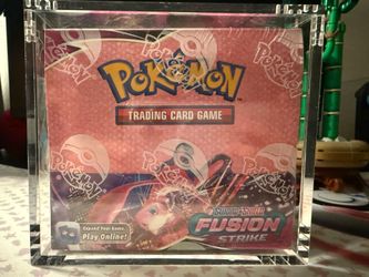 Fusion strike booster box with acrylic
