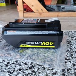 BATTERY RYOBI 40V 