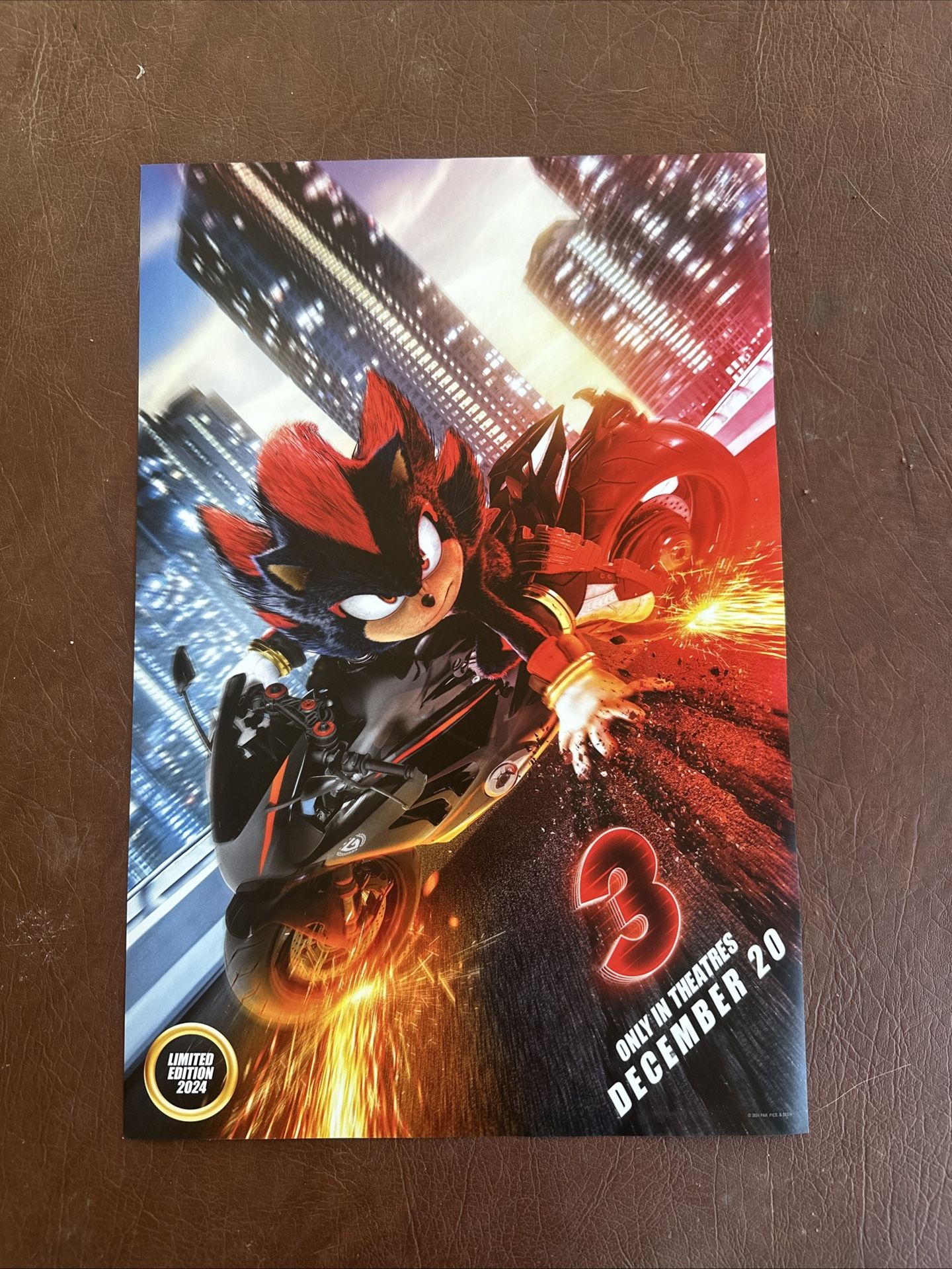 Sonic 3 Movie Poster