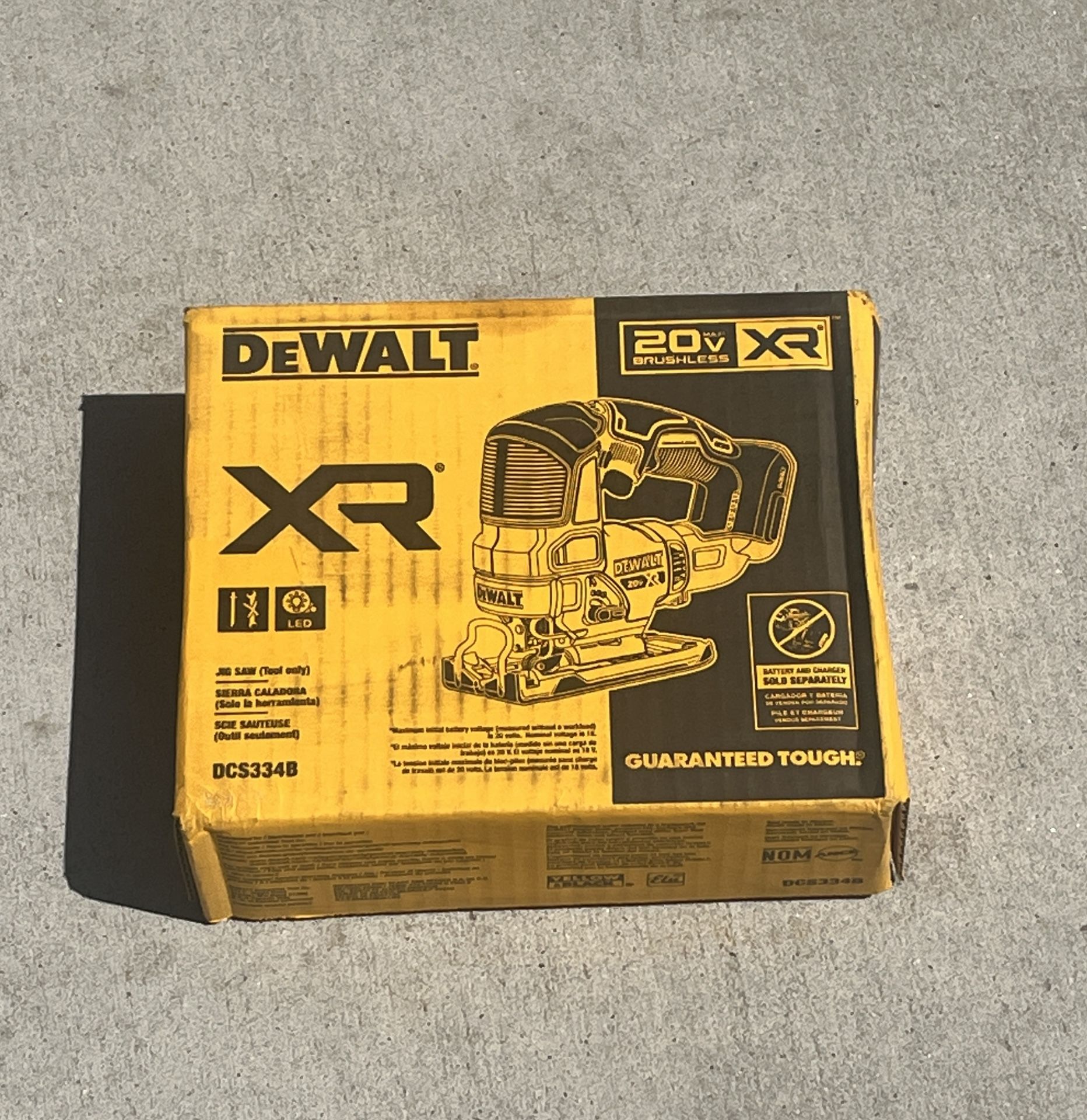 DEWALT XR 20-volt max Brushless Variable Speed Keyless Cordless Jigsaw