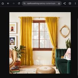 Velvet Curtains