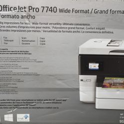 HP Office Pro 7740 wide format