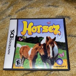 Horsez Nintendo DS game