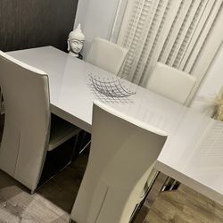Grey Dining Table 