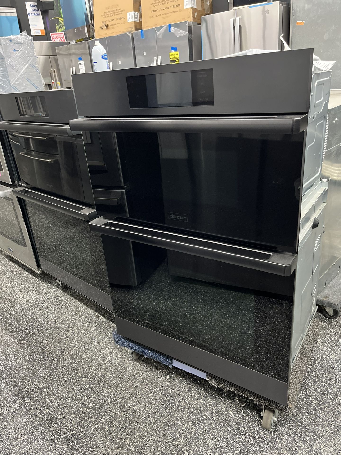 Dacor 30 Inch Graphite Steel Microwave Oven Combo Built In