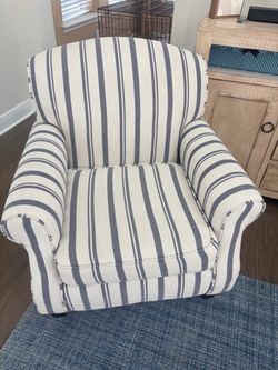 A pair of accent chairs