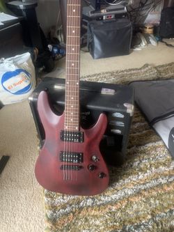 Guitar And Amplifier