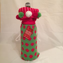 KNIT BOTTLE BAG