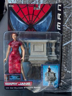 Spiderman - Mary Jane - Breakaway Balcony - Action Figure - Red Dress