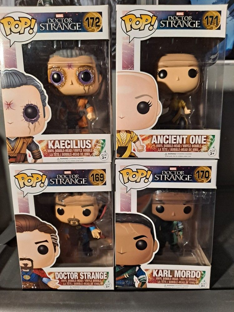 Doctor Strange Funko Pops - Main Image