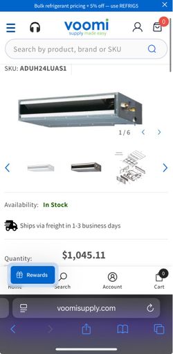 Ducted Mini Split Air Handler Unit