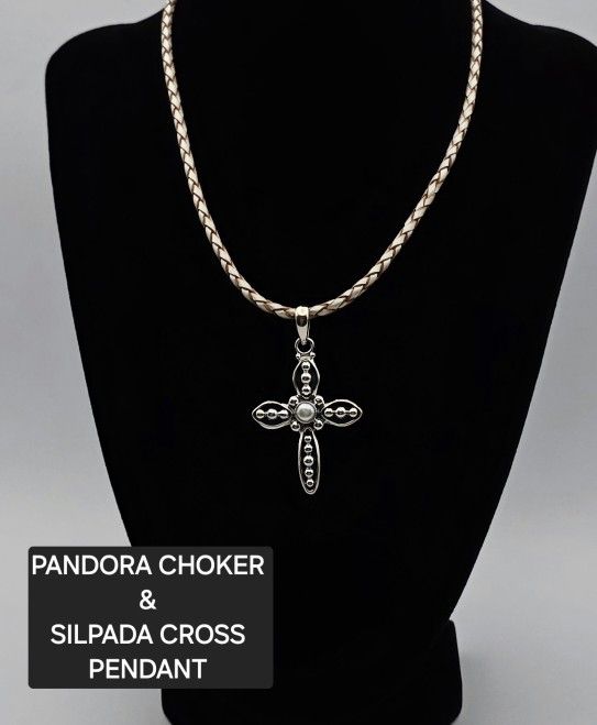 Pandora & Silpada Necklace 