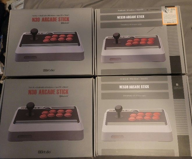 8bitdo N30 Arcade Stick For Nintendo Switch And Android Bluettoth