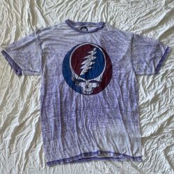 Vintage grateful dead classic Skull lightning bolt logo T-shirt