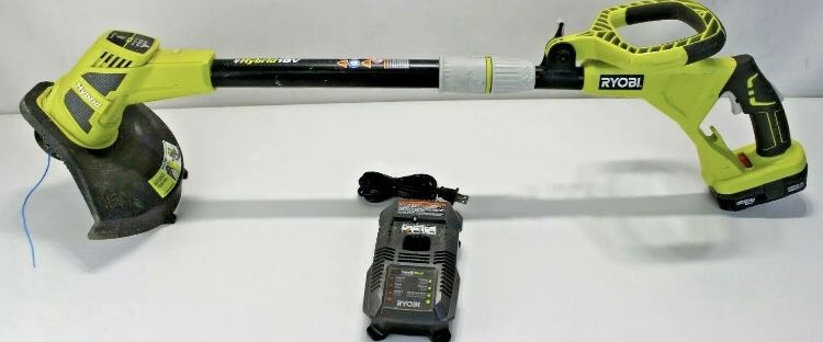 Ryobi P2200 ONE 18 Volt Li Ion Cordless String Trimmer Edger