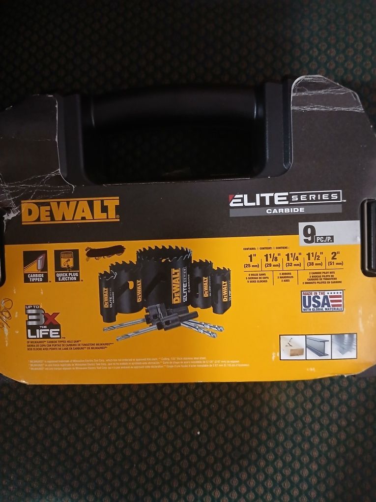 DeWalt Elite Carbide 9pc.