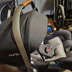 Pending Pickup - Nuna Pipa Car seat with base, one baby used