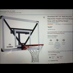 --Brand NEW IN BOX- Wall Mounted Basketball hoop NXT