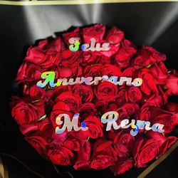 Rosas Narurales Bouquet Valentines Gift
