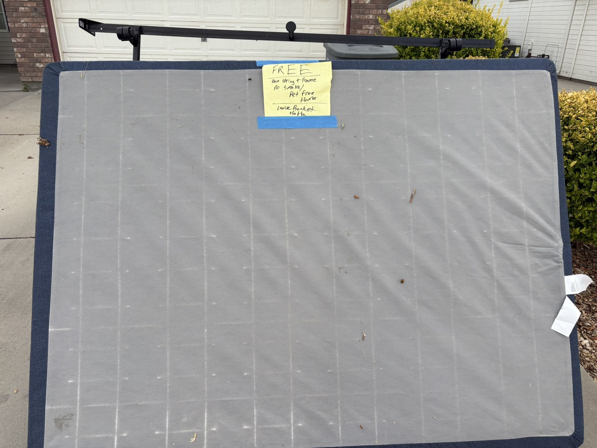 Queen Box Spring An Frame