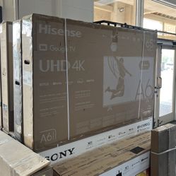 Hisense 65” A6 Series 4K HDR Smart Tv