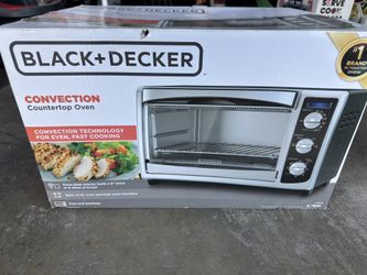 Black Decker 6 Slice convection oven