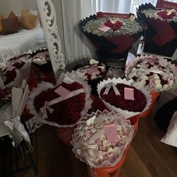 Valentines Day Bouquet/ Ramo Para San Valentín
