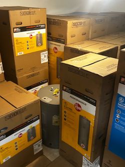 Variety of prices water heaters Never open Gas and electric