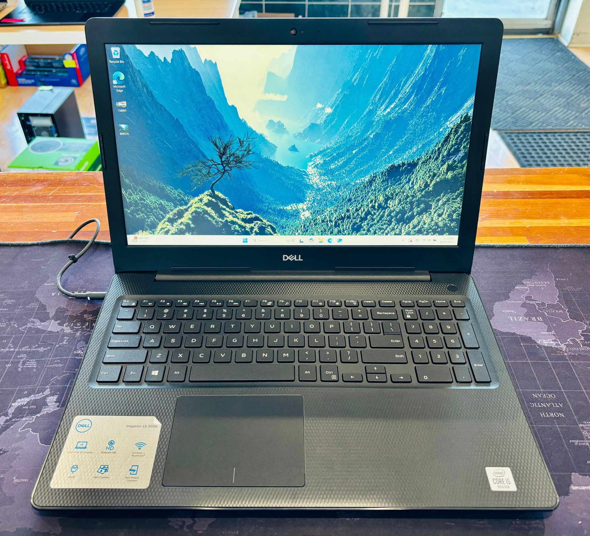 DELL INSPIRON 15” 3(contact info removed) CORE i5-10th Gen 8GB 256GB Windows 11