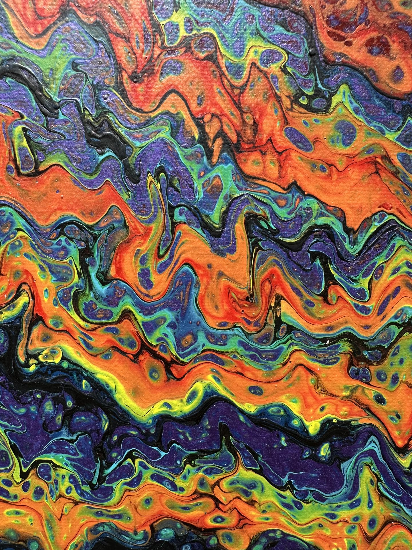 Acrylic Painting 17.25 x13.5